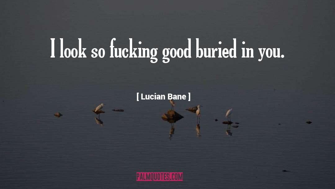 Buried quotes by Lucian Bane