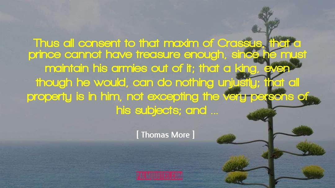 Buried Treasure quotes by Thomas More