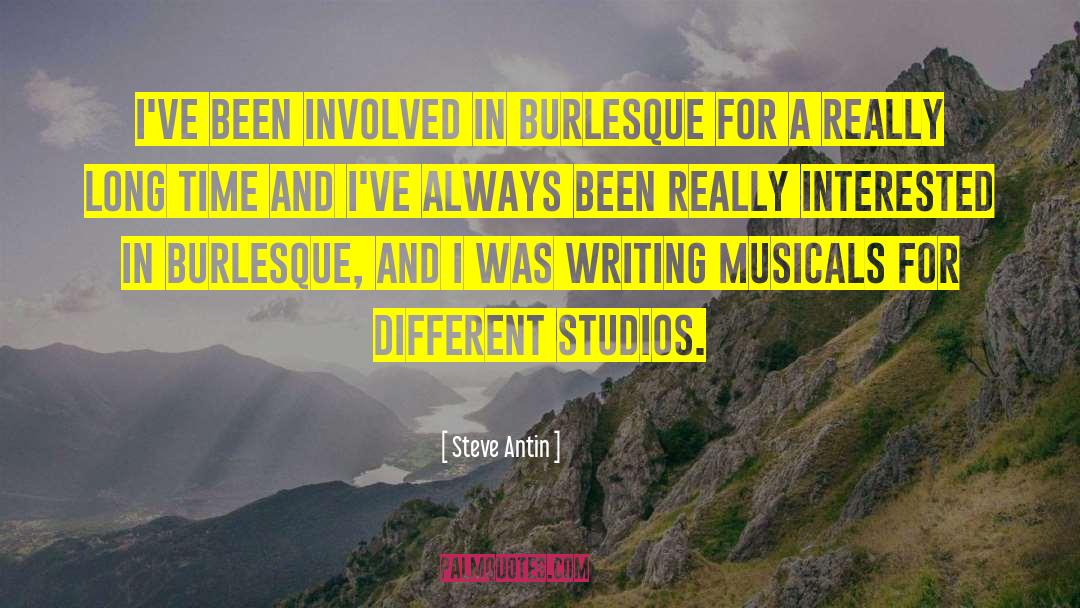 Burlesque quotes by Steve Antin