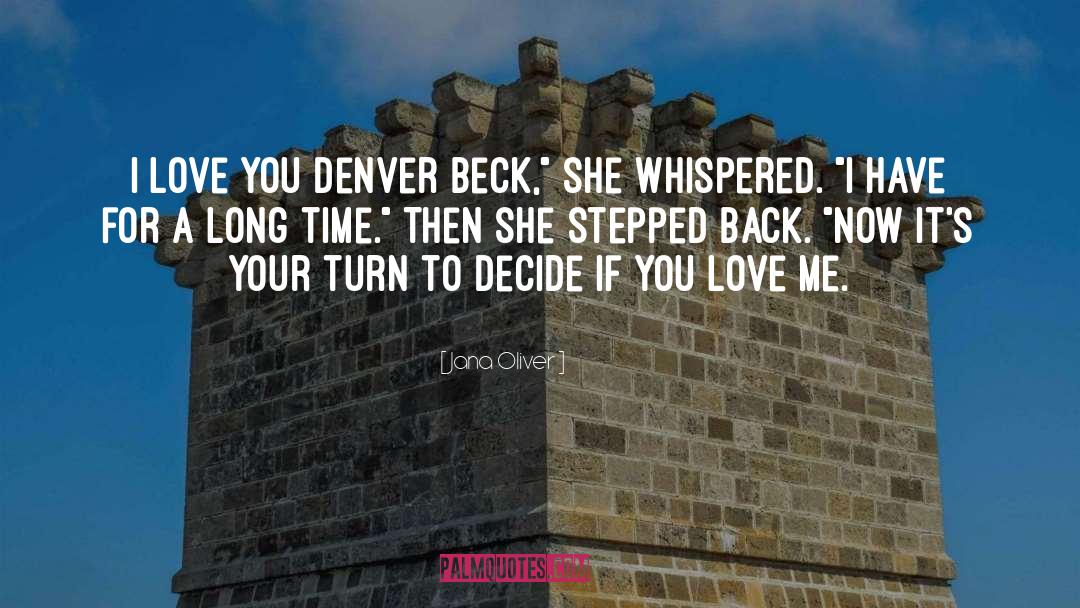 Burlew Denver quotes by Jana Oliver
