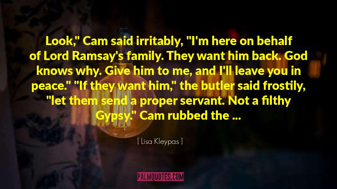 Burly quotes by Lisa Kleypas