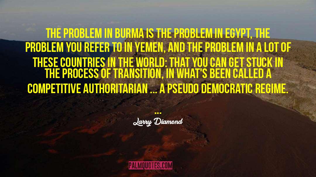 Burma quotes by Larry Diamond