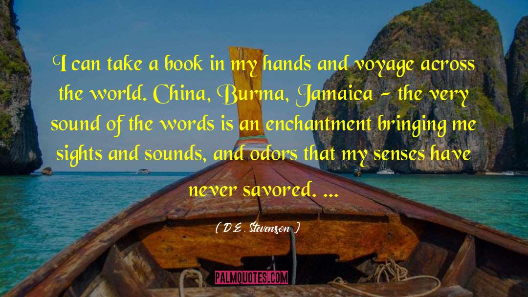 Burma quotes by D.E. Stevenson