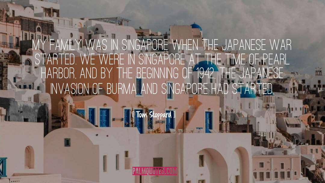 Burma quotes by Tom Stoppard