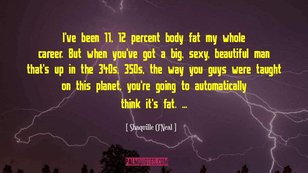 Burn Body Fat quotes by Shaquille O'Neal