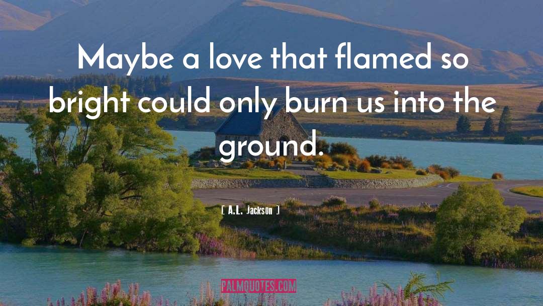 Burn Survivors quotes by A.L. Jackson