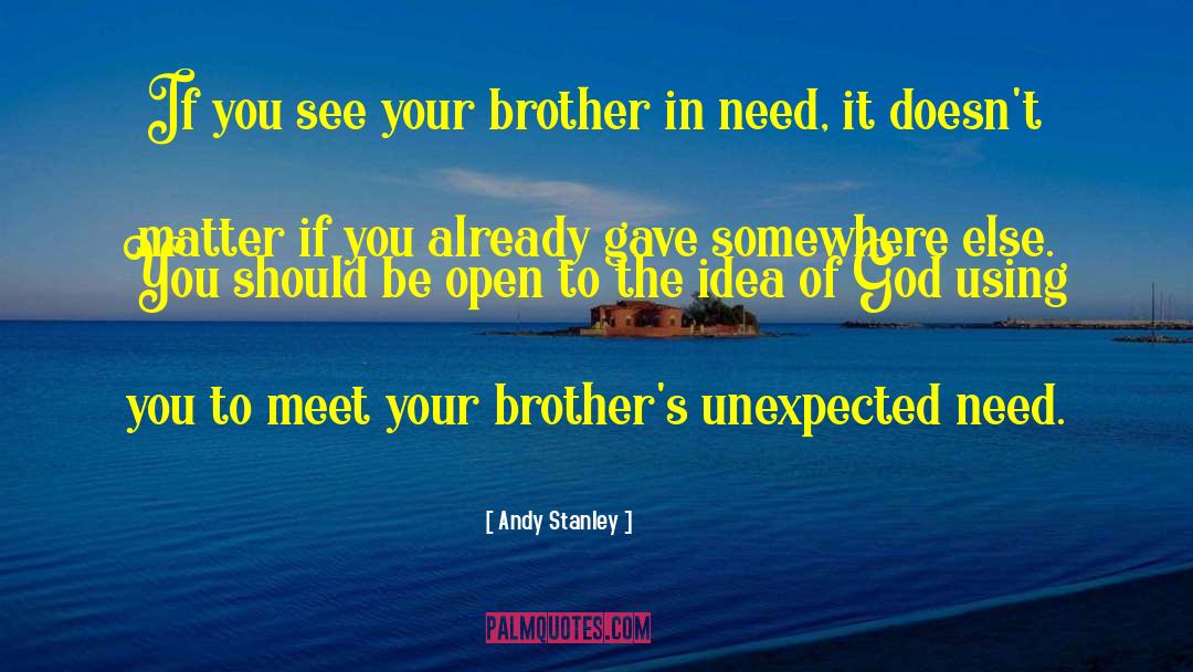 Burnap Brothers quotes by Andy Stanley