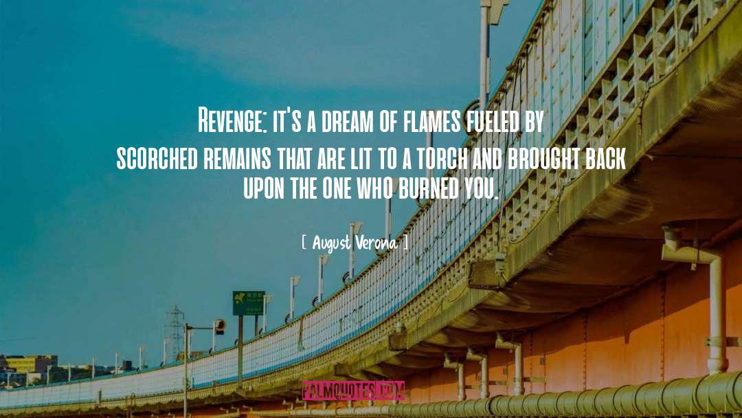 Burned Bridges quotes by August Verona
