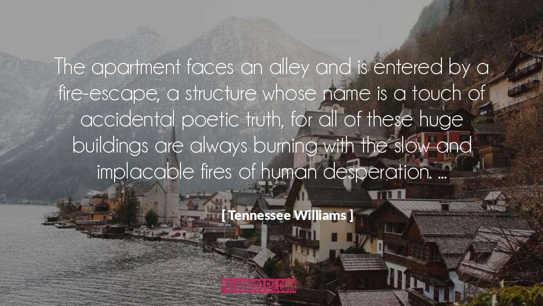Burning Bridges quotes by Tennessee Williams