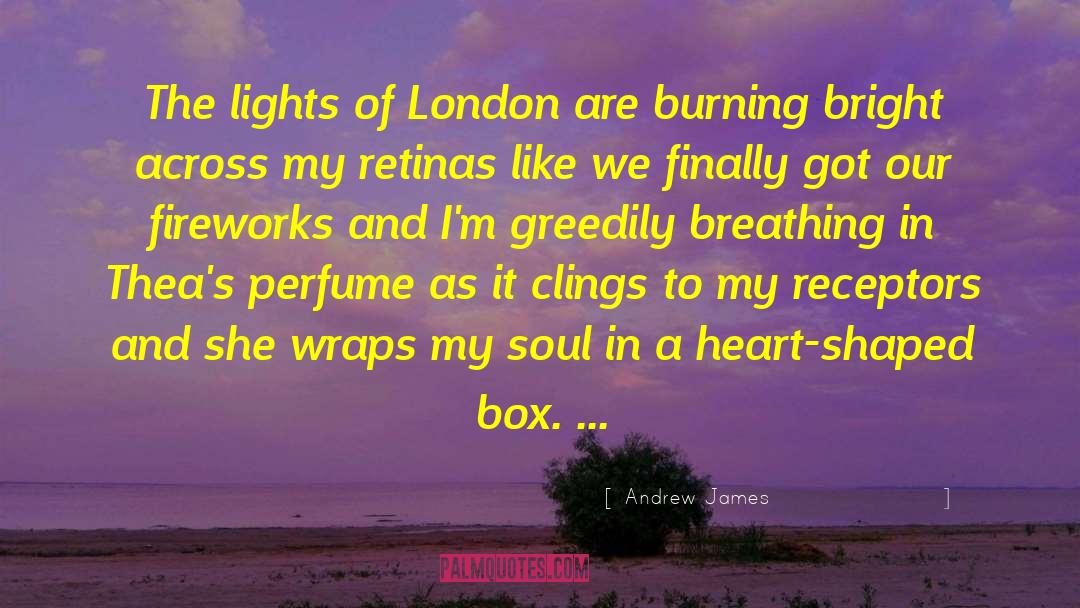 Burning Bright quotes by Andrew James