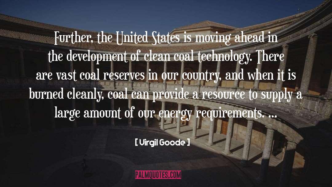 Burning Coal quotes by Virgil Goode