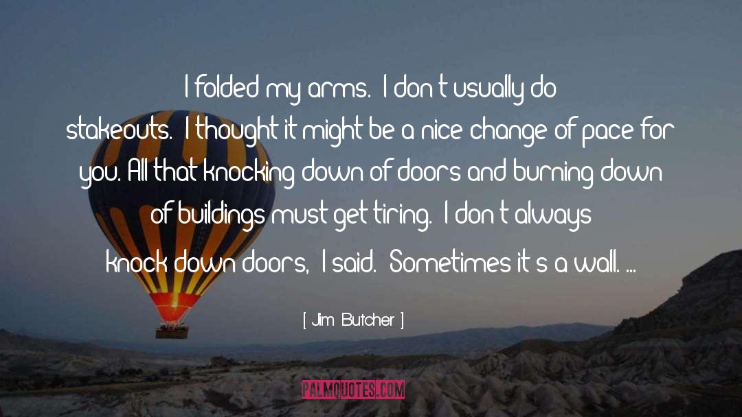 Burning Down quotes by Jim Butcher