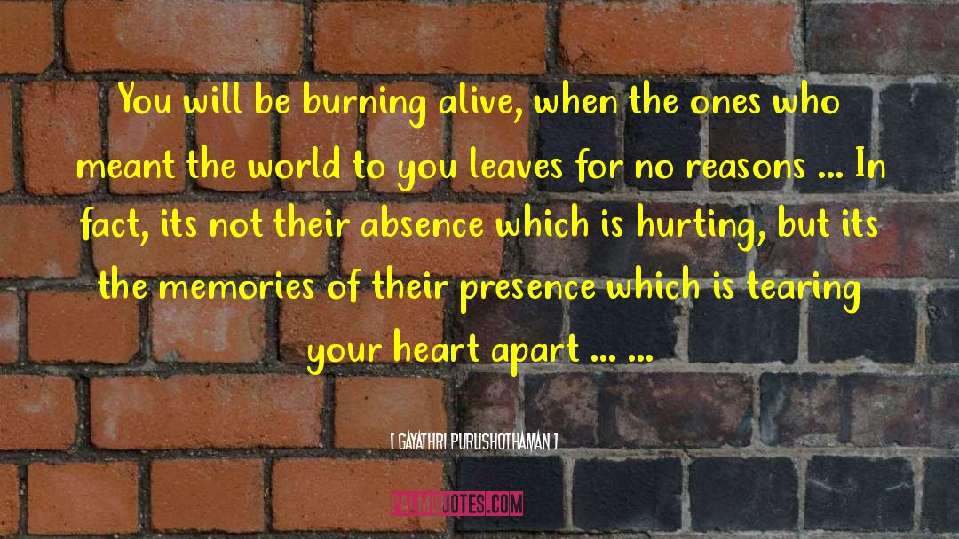 Burning Falls quotes by Gayathri Purushothaman