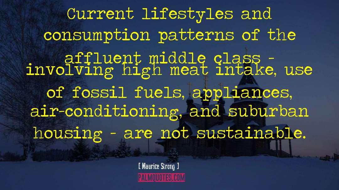 Burning Fossil Fuels quotes by Maurice Strong