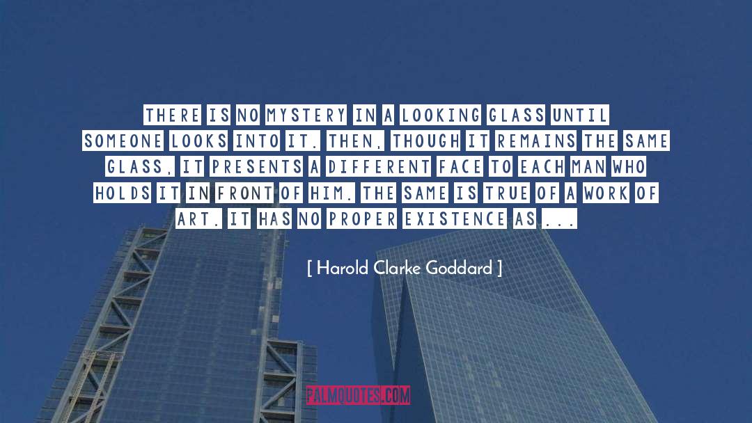 Burning Glass quotes by Harold Clarke Goddard