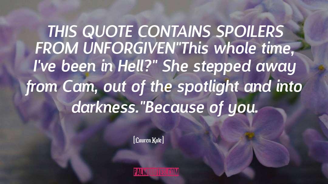 Burning In Hell quotes by Lauren Kate