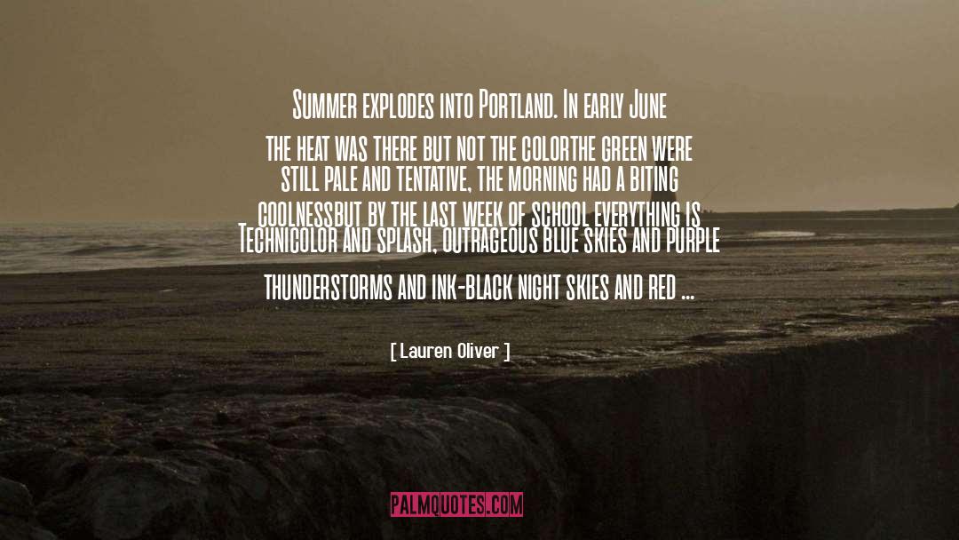 Burning In The Skies quotes by Lauren Oliver