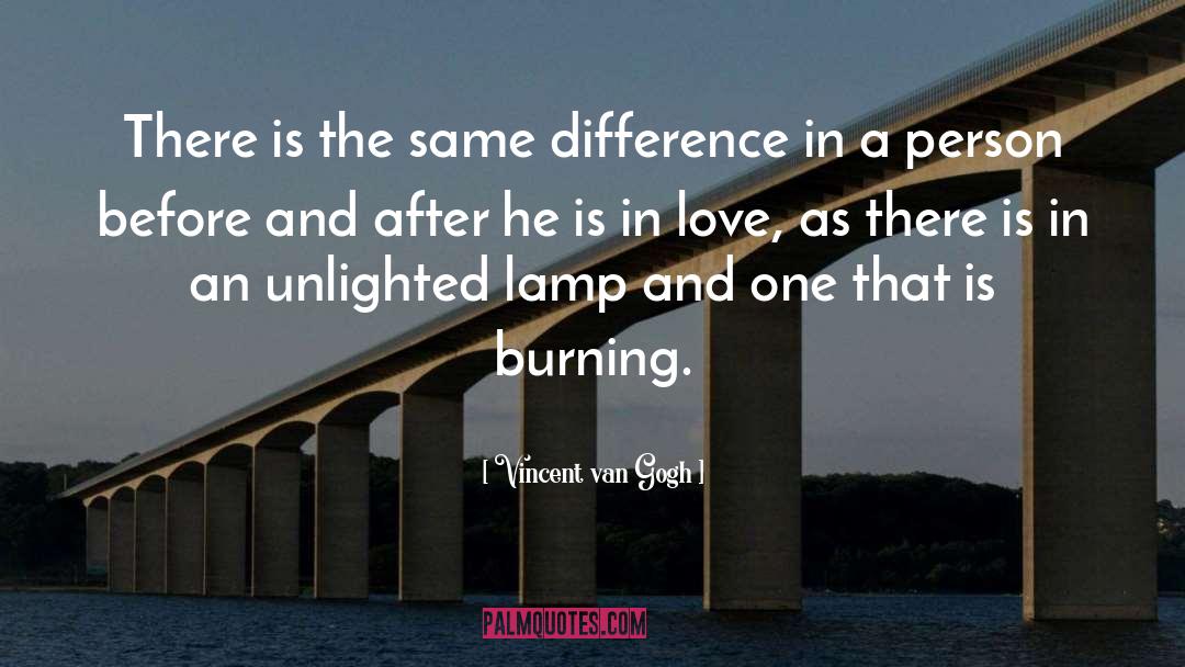 Burning Love quotes by Vincent Van Gogh
