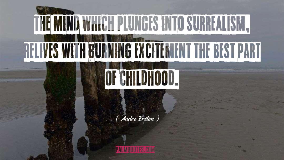 Burning quotes by Andre Breton