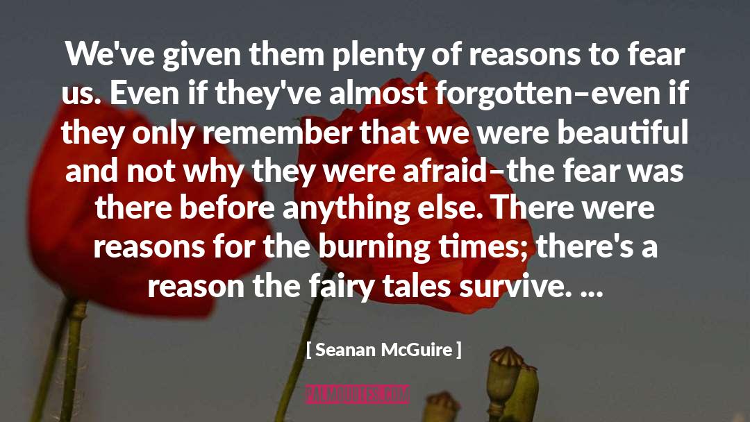 Burning Times quotes by Seanan McGuire