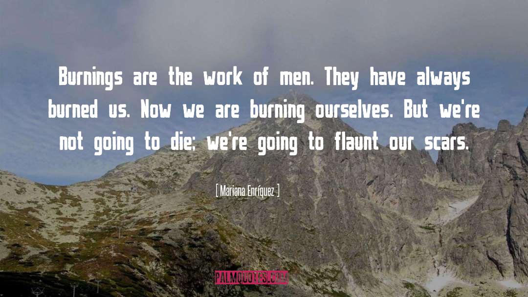 Burnings quotes by Mariana Enríquez