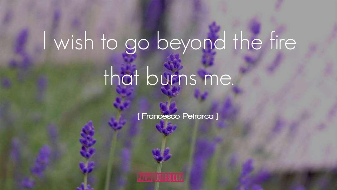 Burns quotes by Francesco Petrarca