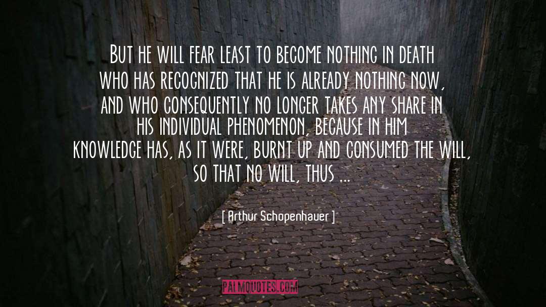 Burnt Out quotes by Arthur Schopenhauer