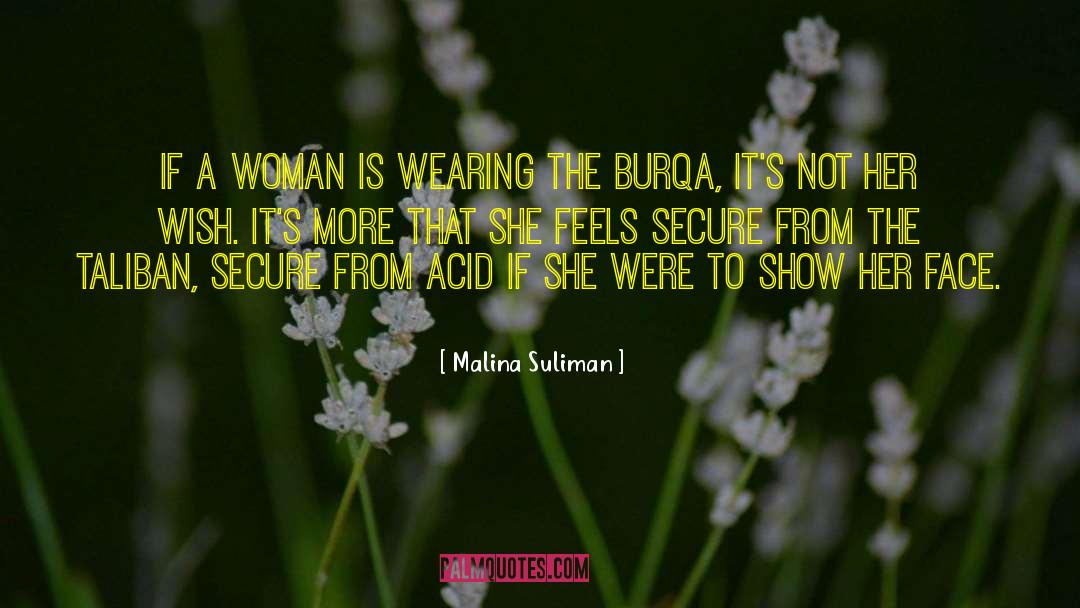 Burqa quotes by Malina Suliman