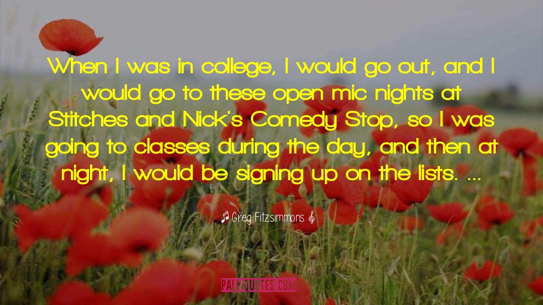 Burren College quotes by Greg Fitzsimmons