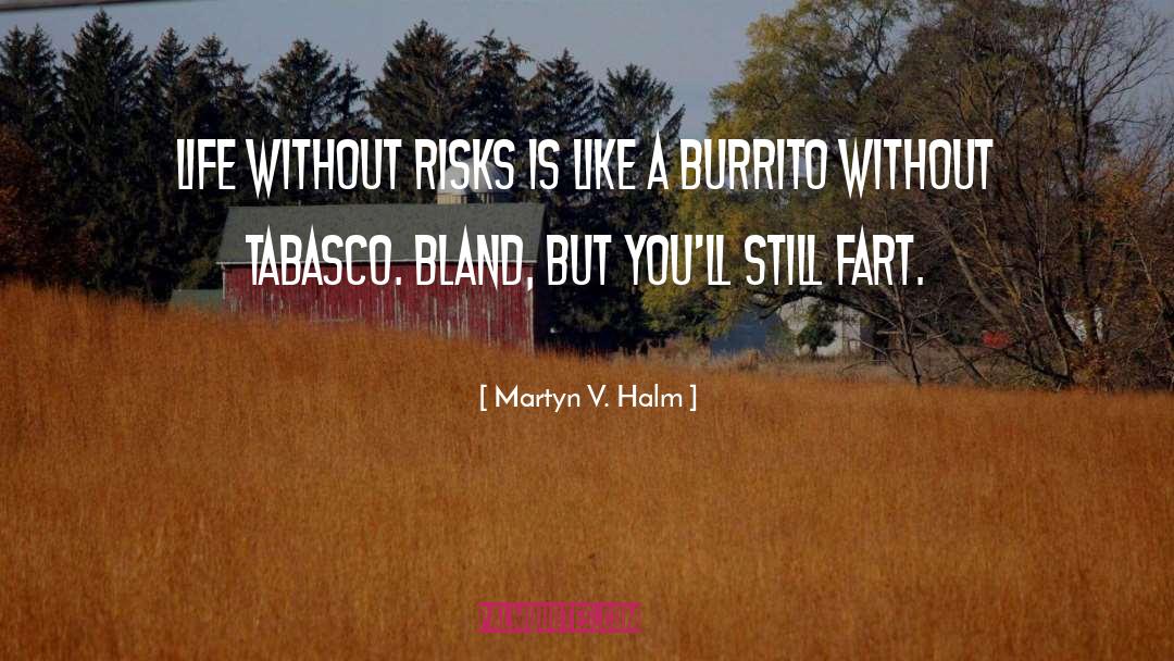 Burrito quotes by Martyn V. Halm