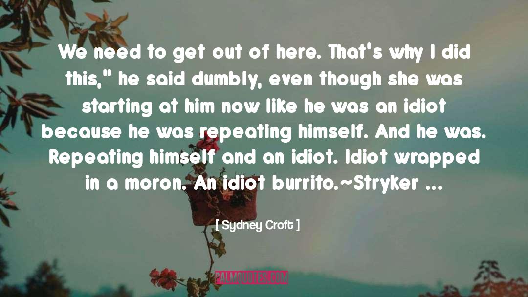 Burrito quotes by Sydney Croft