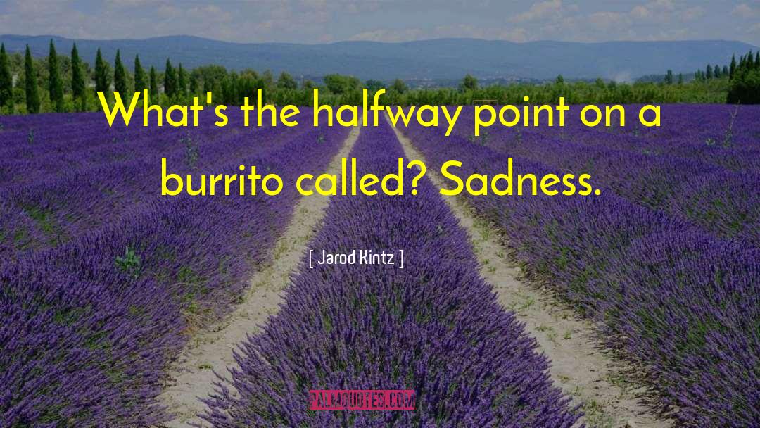Burrito quotes by Jarod Kintz
