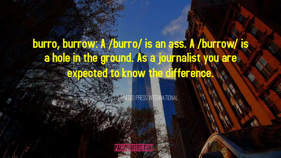 Burro quotes by United Press International