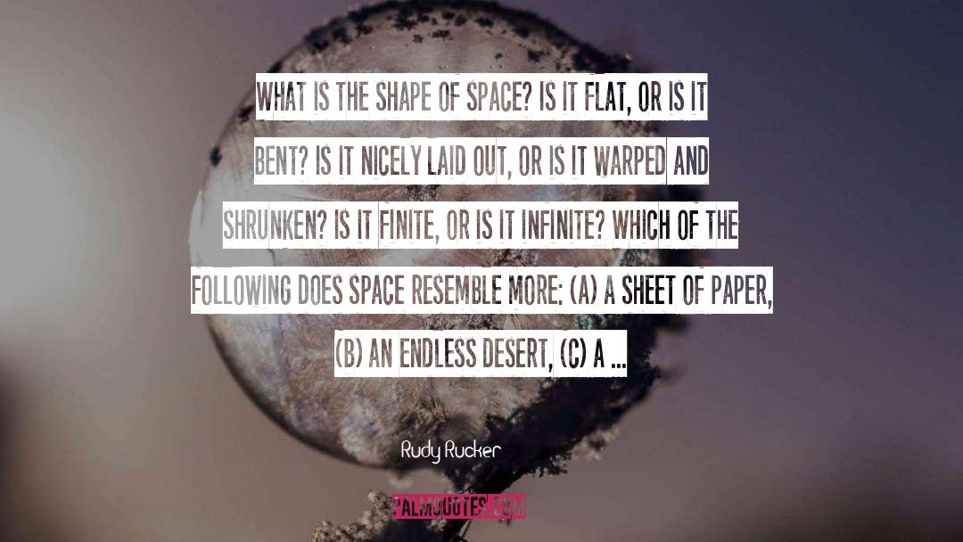 Bursting Bubble quotes by Rudy Rucker