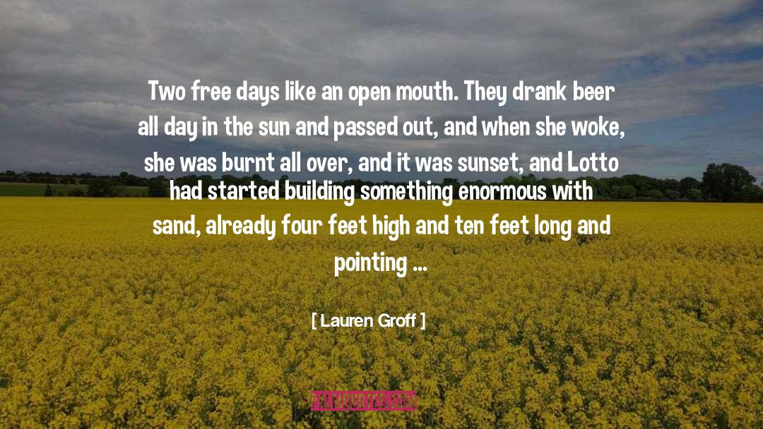 Bursting Bubble quotes by Lauren Groff