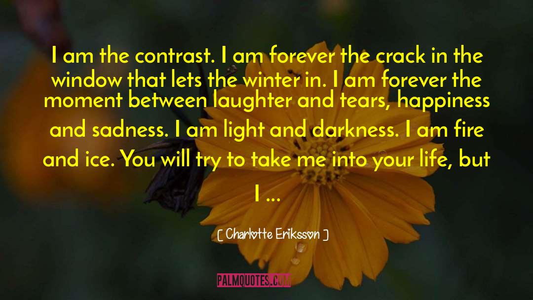 Bursting Into Tears quotes by Charlotte Eriksson