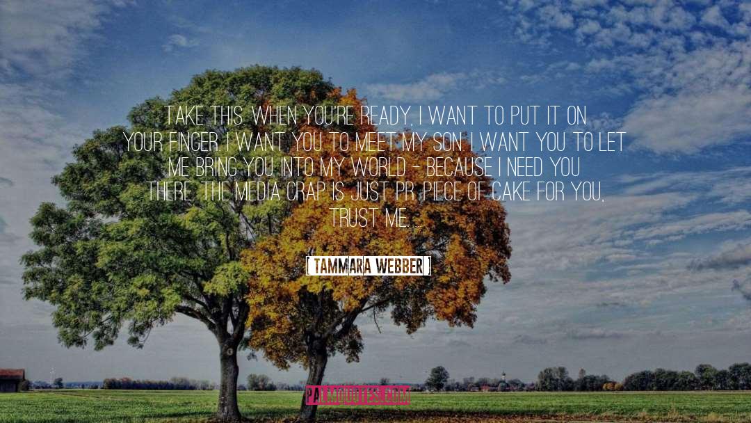 Bursting Into Tears quotes by Tammara Webber