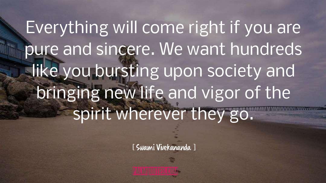 Bursting Out quotes by Swami Vivekananda
