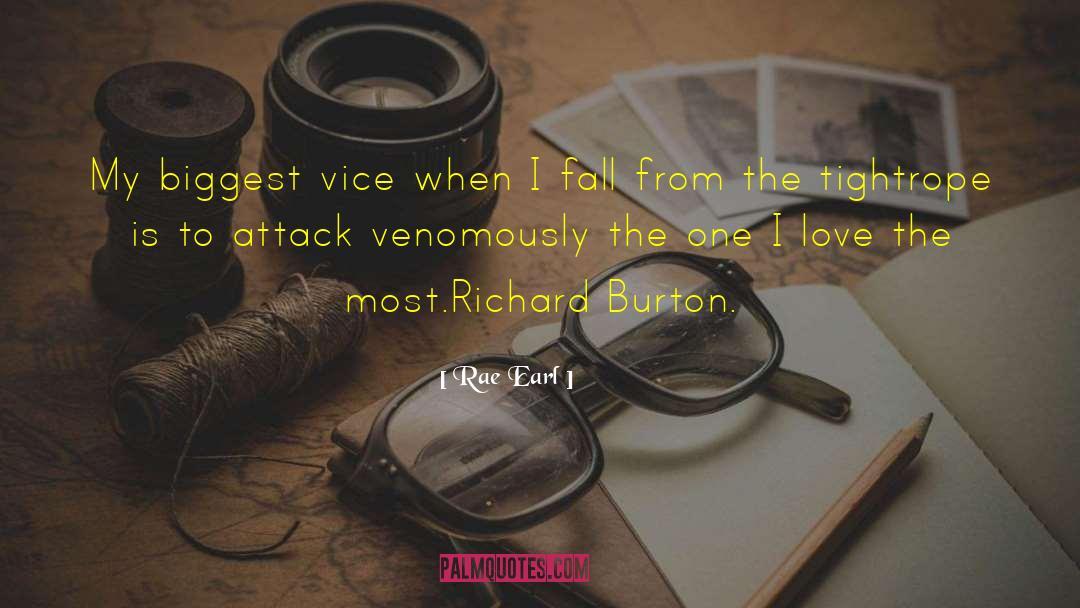 Burton quotes by Rae Earl