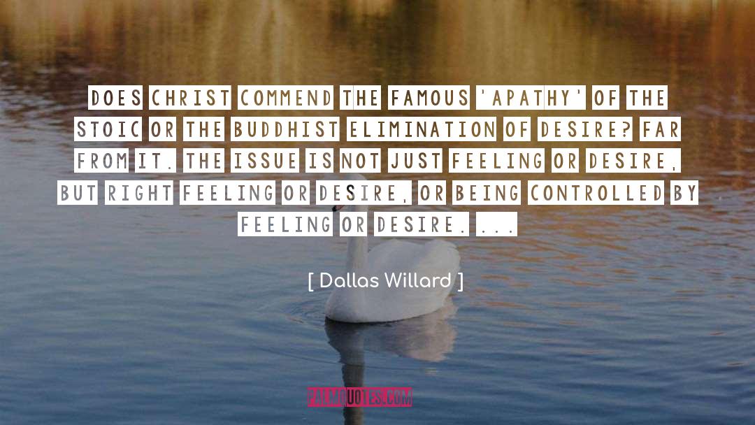 Burying Feelings quotes by Dallas Willard