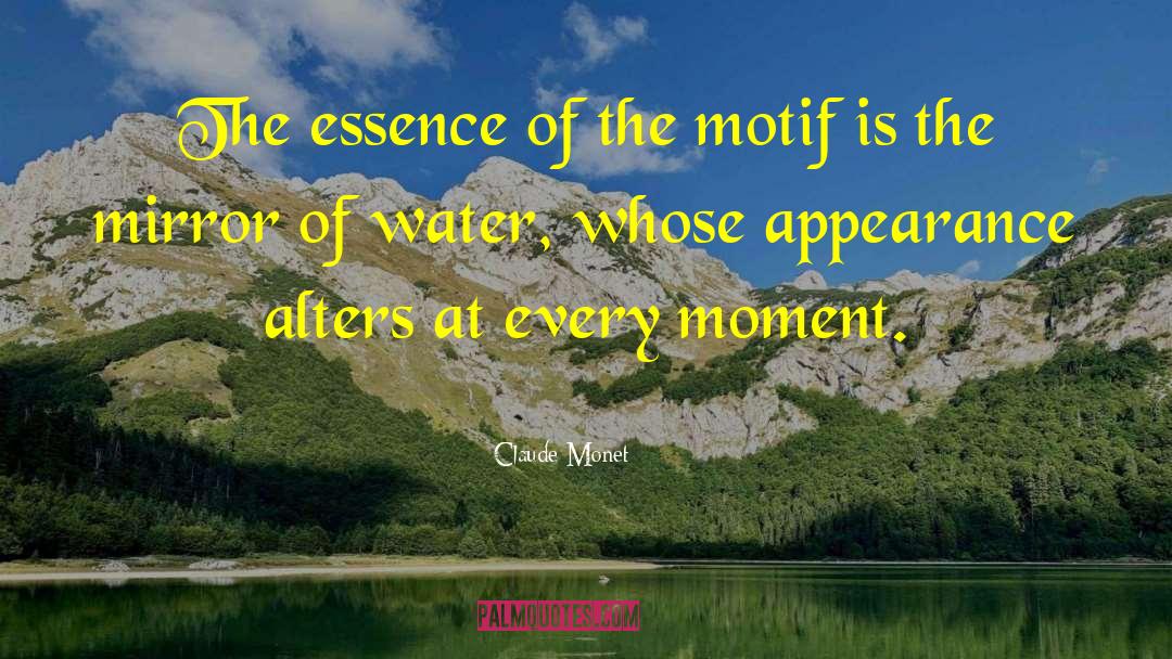 Burying Water quotes by Claude Monet