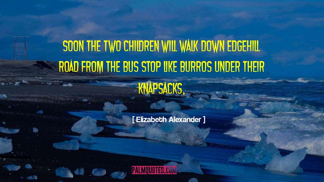 Bus Stop quotes by Elizabeth Alexander