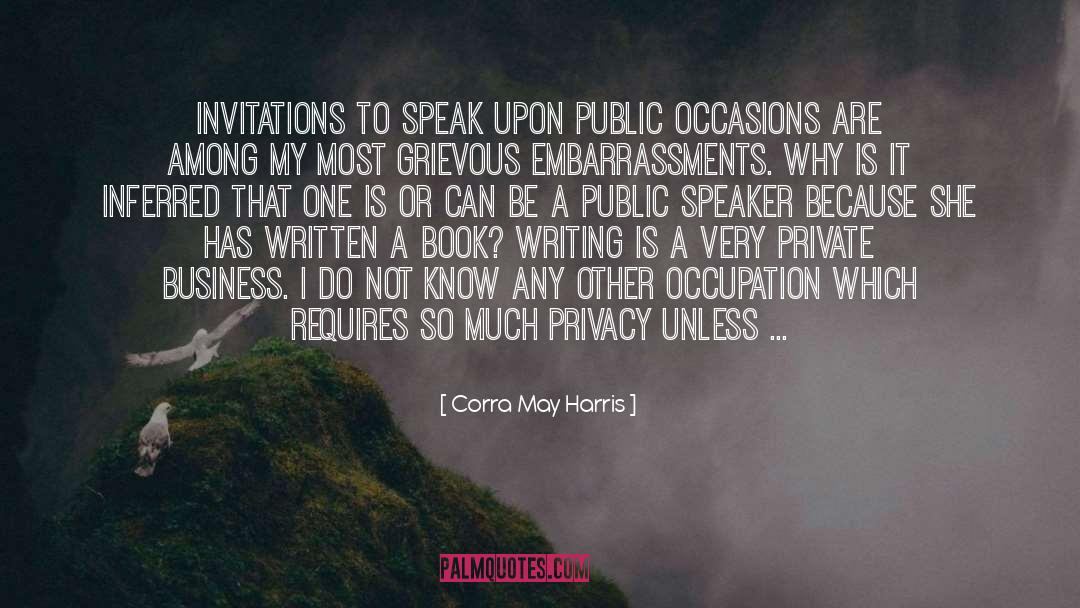 Business Administration quotes by Corra May Harris