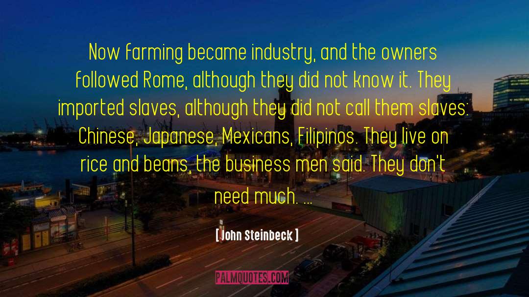 Business Allowed quotes by John Steinbeck