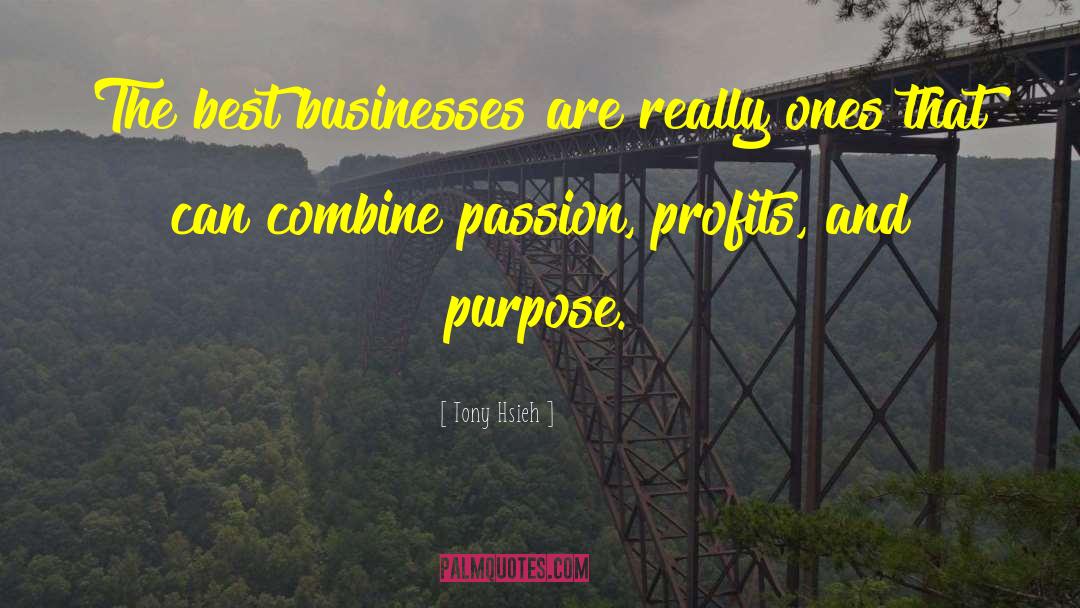 Business And Profits quotes by Tony Hsieh