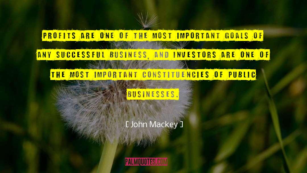 Business And Profits quotes by John Mackey