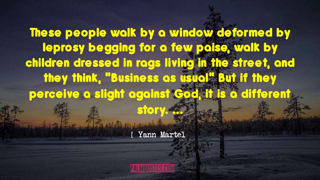 Business As Usual quotes by Yann Martel