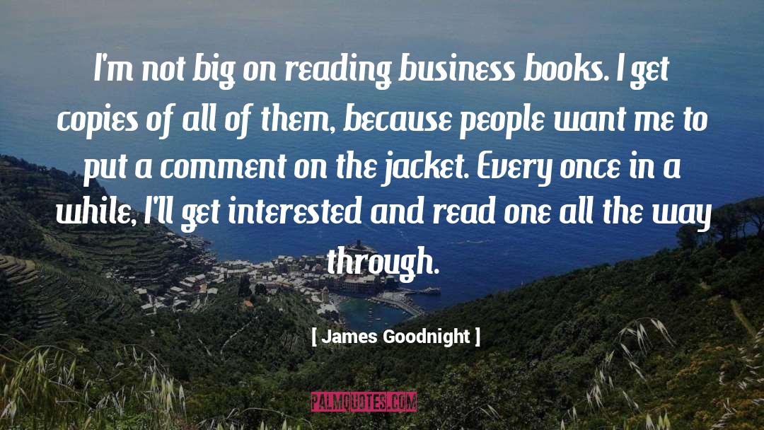 Business Books quotes by James Goodnight