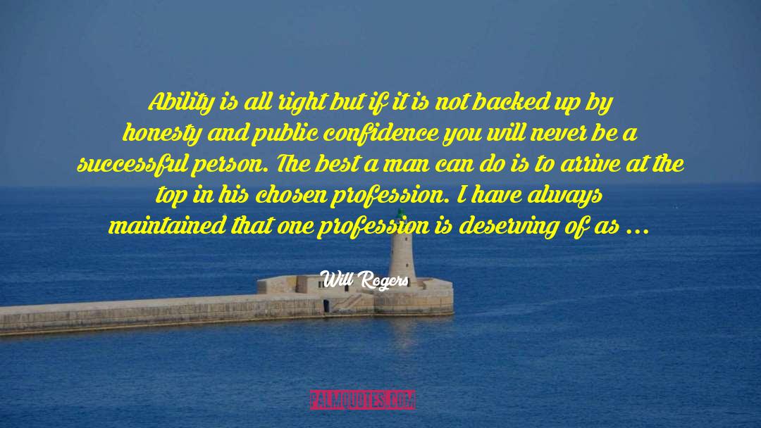 Business Building quotes by Will Rogers