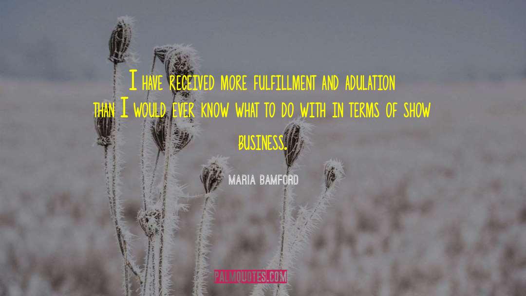 Business Building quotes by Maria Bamford